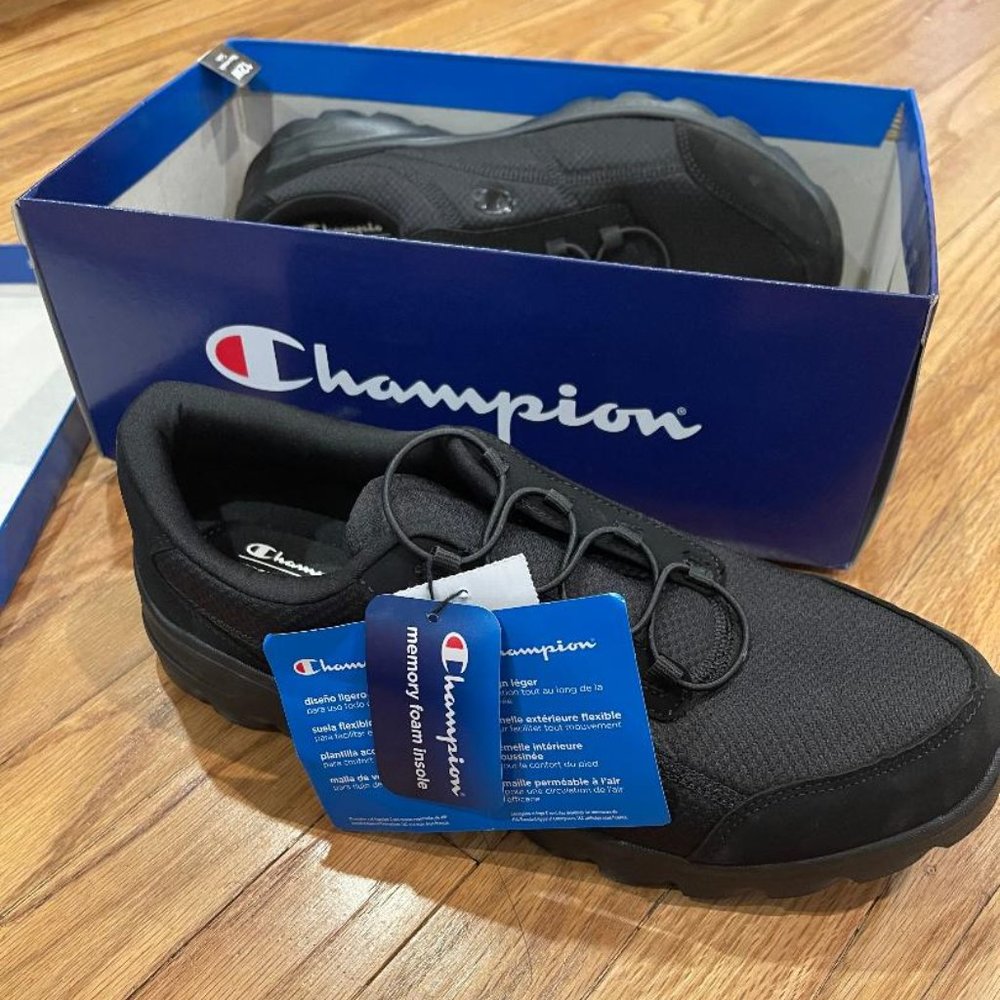 Women's Champion Slip on Shoes with Memory Foam Insole 12W